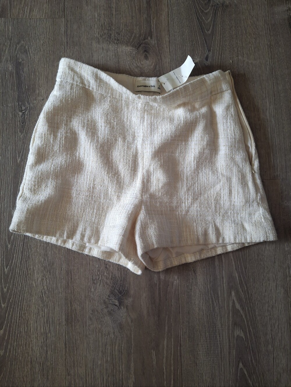 Abercrombie & Fitch High Rise Tweed Shorts size small nwt new